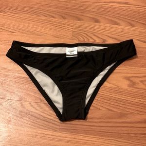Speedo black bikini bottoms
